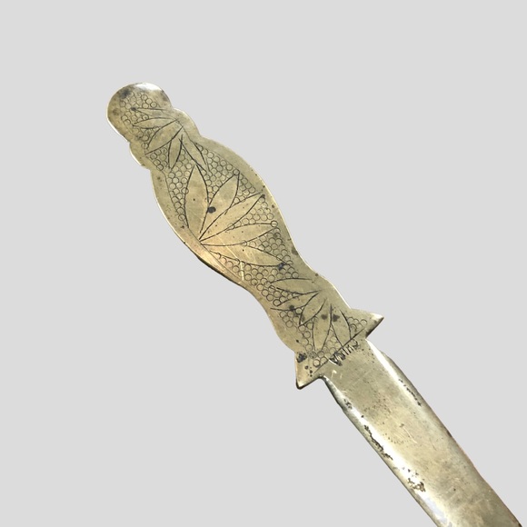 SOLD Antique Chinese Enamel Letter Opener - Picture 3 of 5